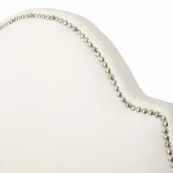 Outlet 🧨 Upholstered Headboards HN Home Abilene Transitional Nail Head Upholstered Headboard ✔️ -Deals Headboards Store detail2BSHD2292