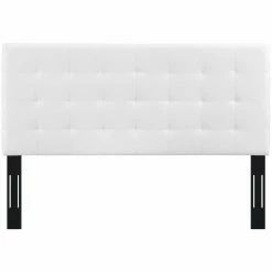 Brand new 🛒 Faux Leather Headboards Modway Paisley Upholstered Faux Leather Headboard - King/California King 🎁 -Deals Headboards Store detail2EEI2410
