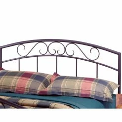 Budget 🔔 Metal Headboards Hillsdale Furniture Wendell Headboard With Rails 🎉 -Deals Headboards Store detail2HL5138