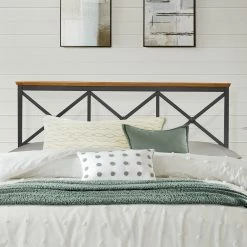 Top 10 🎉 Wood & Metal Headboards Hillsdale Furniture Ashford Headboard ✔️ -Deals Headboards Store detail2HL5454