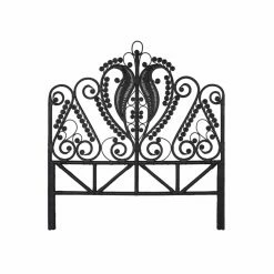 Buy ⌛ Wicker Headboards KOUBOO Peacock Rattan Headboard ⌛ -Deals Headboards Store detail2KOUB111