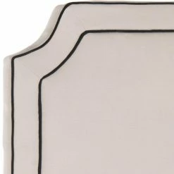 Outlet ❤️ Upholstered Headboards Safavieh Dane Upholstered Headboard 🎉 -Deals Headboards Store detail2SAV3738