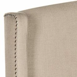 Wholesale 🧨 Upholstered Headboards Safavieh Austin Wingback Upholstered Headboard ✔️ -Deals Headboards Store detail2SAV4708