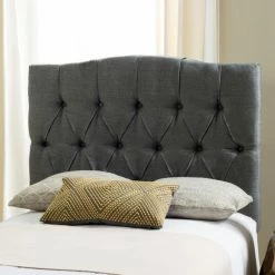 Deals 👏 Upholstered Headboards Safavieh Axel Upholstered Headboard 🌟 -Deals Headboards Store detail2SAV4714