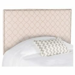 Budget 😍 Upholstered Headboards Safavieh Sydney Upholstered Headboard 🤩 -Deals Headboards Store detail2SAV4726