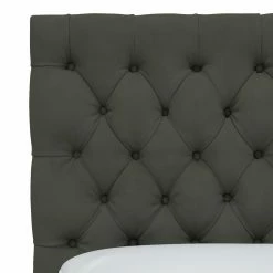 Brand new 🧨 Skyline Furniture Upholstered Headboards Skyline Tufted Velvet Tall Upholstered Headboard ❤️ -Deals Headboards Store detail2SKY1257