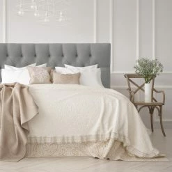 Top 10 ❤️ Skyline Furniture Upholstered Headboards Skyline Tufted Linen Upholstered Headboard 🔥 -Deals Headboards Store detail2SKY1729