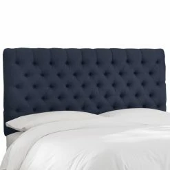 Best reviews of 😉 Skyline Furniture Upholstered Headboards Skyline Diamond Tufted Linen Upholstered Headboard 😉 -Deals Headboards Store detail2SKY1731