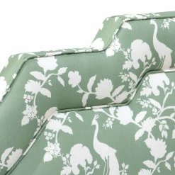 Outlet 🔥 Upholstered Headboards Skyline Furniture Peacock Silhouette Notched Upholstered Headboard 💯 -Deals Headboards Store detail2SKY2070