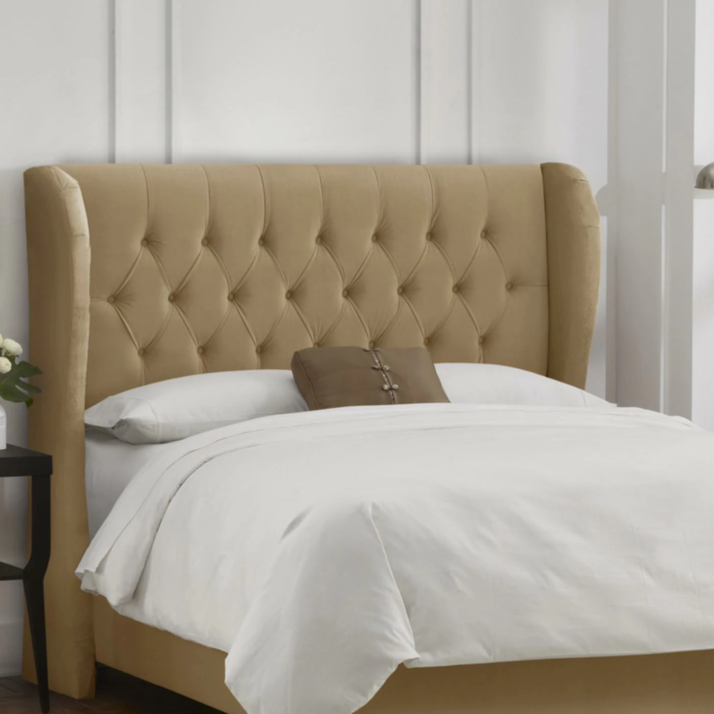 Best Sale π€© Skyline Furniture Upholstered Headboards Tufted Wingback Velvet Upholstered Headboard π 6 Best Sale π€© Skyline Furniture Upholstered Headboards Tufted Wingback Velvet Upholstered Headboard π - Image 4