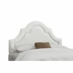 Best Pirce 😀 Skyline Furniture Upholstered Headboards Arch Border Velvet Upholstered Headboard 👍 -Deals Headboards Store detail2SKY846