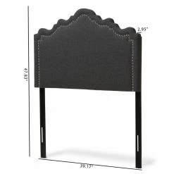 Budget 🤩 Upholstered Headboards HN Home Jurupa Transitional Upholstered Headboard 🎁 -Deals Headboards Store detail2WSI3158