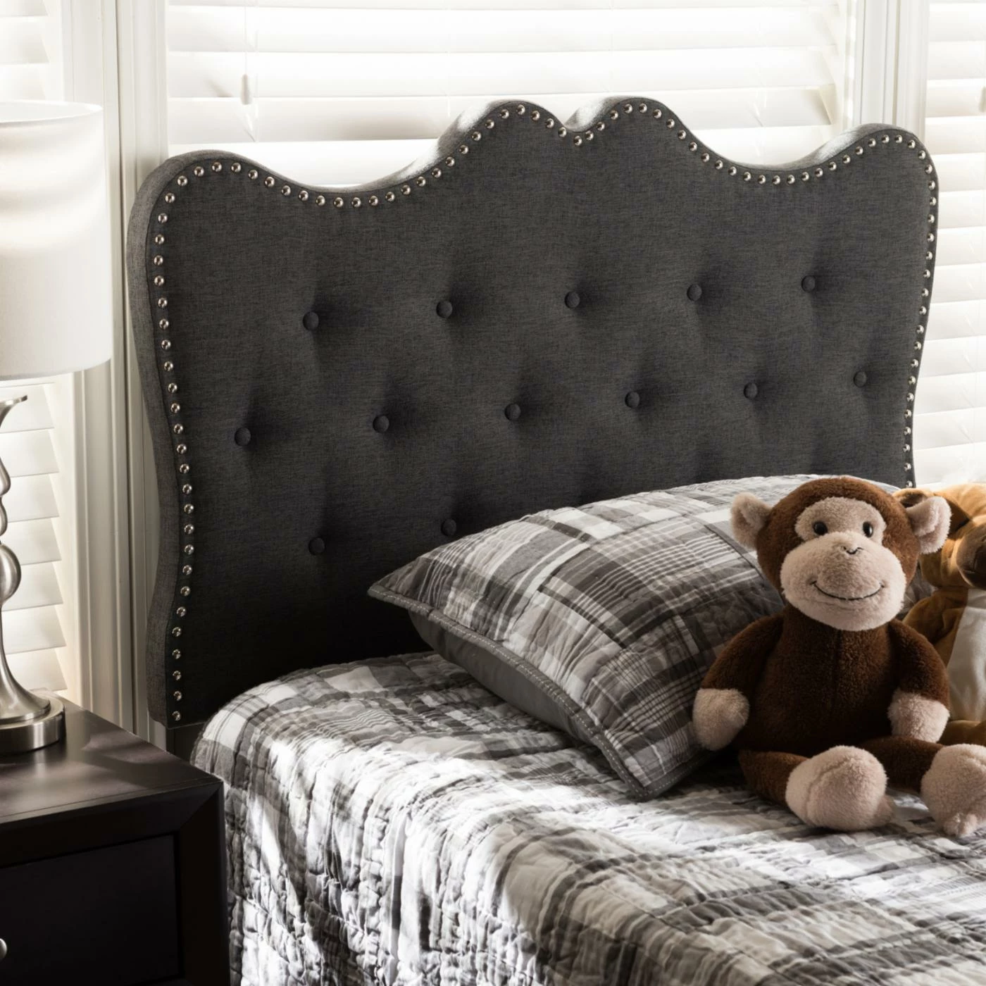 Cheap π€© Upholstered Headboards HN Home Chico Transitional Fabric Headboard β 6 Cheap π€© Upholstered Headboards HN Home Chico Transitional Fabric Headboard β - Image 4