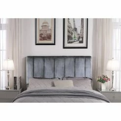 Brand new 🎉 Upholstered Headboards Chic Home Anwar Velvet Upholstered Headboard 🤩 -Deals Headboards Store detail3CHIH813