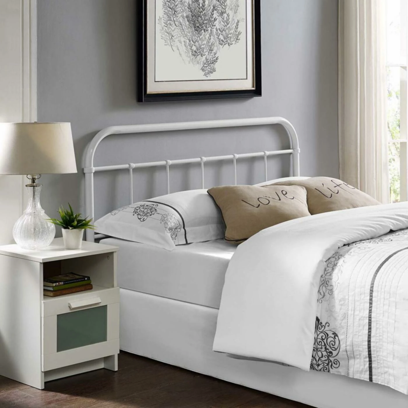 Budget π Metal Headboards Modway Serena Steel Headboard π― 8 Budget π Metal Headboards Modway Serena Steel Headboard π― - Image 6