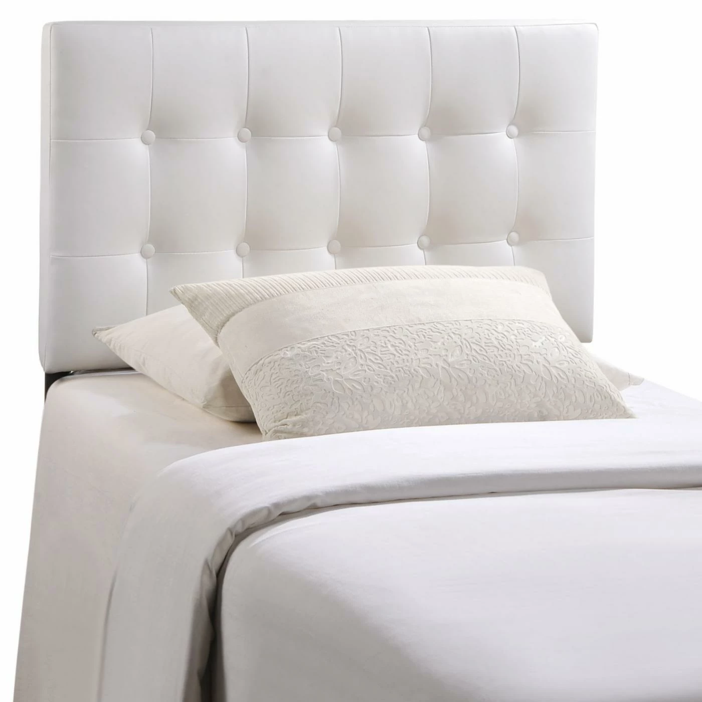 Deals ๐งจ Faux Leather Headboards Modway Emily Upholstered Tufted Headboard ๐ 8 Deals ๐งจ Faux Leather Headboards Modway Emily Upholstered Tufted Headboard ๐ - Image 6