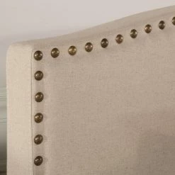 Discount 😀 Upholstered Headboards Hillsdale Furniture Kerstein Upholstered Headboard With Optional Frame 🛒 -Deals Headboards Store detail3HL4551