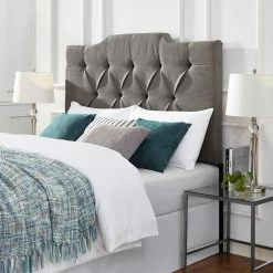 Best Sale ⭐ Upholstered Headboards HomeFare Hanover Tufted Headboard 🧨 -Deals Headboards Store detail3HOMM2227