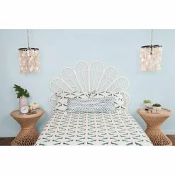 Flash Sale 🎉 Wicker Headboards KOUBOO Rattan Petal Headboard 👏 -Deals Headboards Store detail3KOUB269