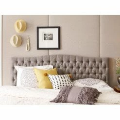 Outlet 🧨 Upholstered Headboards Elle Decor Tufted Upholstered Headboard 😍 -Deals Headboards Store detail3MILL137
