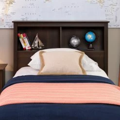 Outlet ✔️ Wood Headboards Prepac Manhattan Headboard 😀 -Deals Headboards Store detail3PRM046