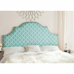 Best reviews of 🥰 Upholstered Headboards Safavieh Hallmar Upholstered Headboard 🔥 -Deals Headboards Store detail3SAV3737