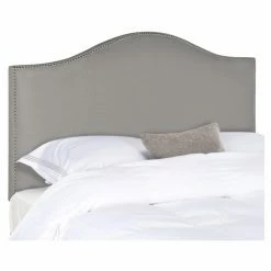 Budget 🤩 Upholstered Headboards Safavieh Connie Upholstered Arched Headboard ❤️ -Deals Headboards Store detail3SAV4723