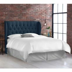 Top 10 ⌛ Skyline Furniture Upholstered Headboards Tufted Wingback Linen Upholstered Headboard 😉 -Deals Headboards Store detail3SKY1394