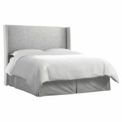 Budget ⭐ Skyline Furniture Upholstered Headboards Skyline Zuma Wingback Upholstered Headboard 🛒 -Deals Headboards Store detail3SKY1600