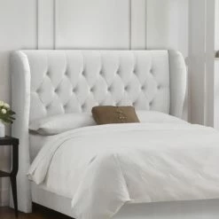 Best Sale π€© Skyline Furniture Upholstered Headboards Tufted Wingback Velvet Upholstered Headboard π 13 Best Sale π€© Skyline Furniture Upholstered Headboards Tufted Wingback Velvet Upholstered Headboard π -Deals Headboards Store detail3SKY798