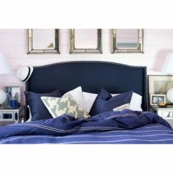 Flash Sale ⭐ Skyline Furniture Upholstered Headboards Nail Button Arched Wingback Linen Upholstered Headboard ⌛ -Deals Headboards Store detail3SKY800