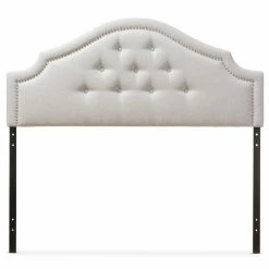 Flash Sale 👏 Upholstered Headboards Baxton Studio Cora Fabric Upholstered Headboard 💯 -Deals Headboards Store detail3WSI3524