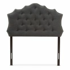 Top 10 👏 Upholstered Headboards Baxton Studio Aurora Modern And Contemporary Fabric Headboard ⭐ -Deals Headboards Store detail3WSI3656