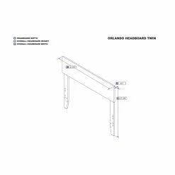 Buy π₯° Wood Headboards AFI Furnishings Orlando Headboard π 18 Buy π₯° Wood Headboards AFI Furnishings Orlando Headboard π -Deals Headboards Store detail4ATF780