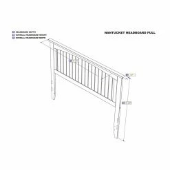 Promo π Wood Headboards AFI Furnishings Nantucket Headboard 𧨠16 Promo π Wood Headboards AFI Furnishings Nantucket Headboard 𧨠-Deals Headboards Store detail4ATF781