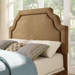 Outlet 👍 Upholstered Headboards Crosley Loren Keystone Upholstered Headboard 💯 -Deals Headboards Store detail4CRY928