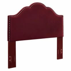 Cheapest 👏 Upholstered Headboards Crosley Preston Camelback Upholstered Headboard 🔥 -Deals Headboards Store detail4CRY930