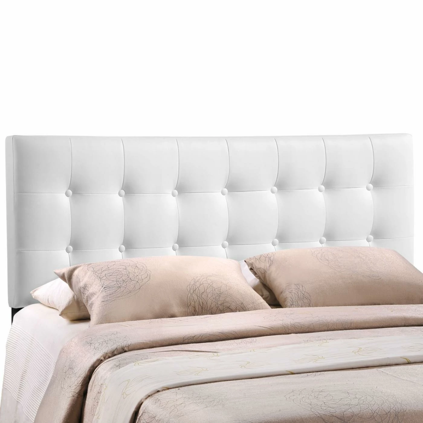 Deals ๐งจ Faux Leather Headboards Modway Emily Upholstered Tufted Headboard ๐ 9 Deals ๐งจ Faux Leather Headboards Modway Emily Upholstered Tufted Headboard ๐ - Image 7