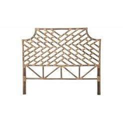 Best Pirce 😀 Wicker Headboards KOUBOO Chippendale Rattan Headboard - Natural - Twin Size 🎉 -Deals Headboards Store detail4KOUB295