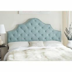 Discount ✨ Upholstered Headboards Safavieh Arebelle Upholstered Headboard ⭐ -Deals Headboards Store detail4SAV3739