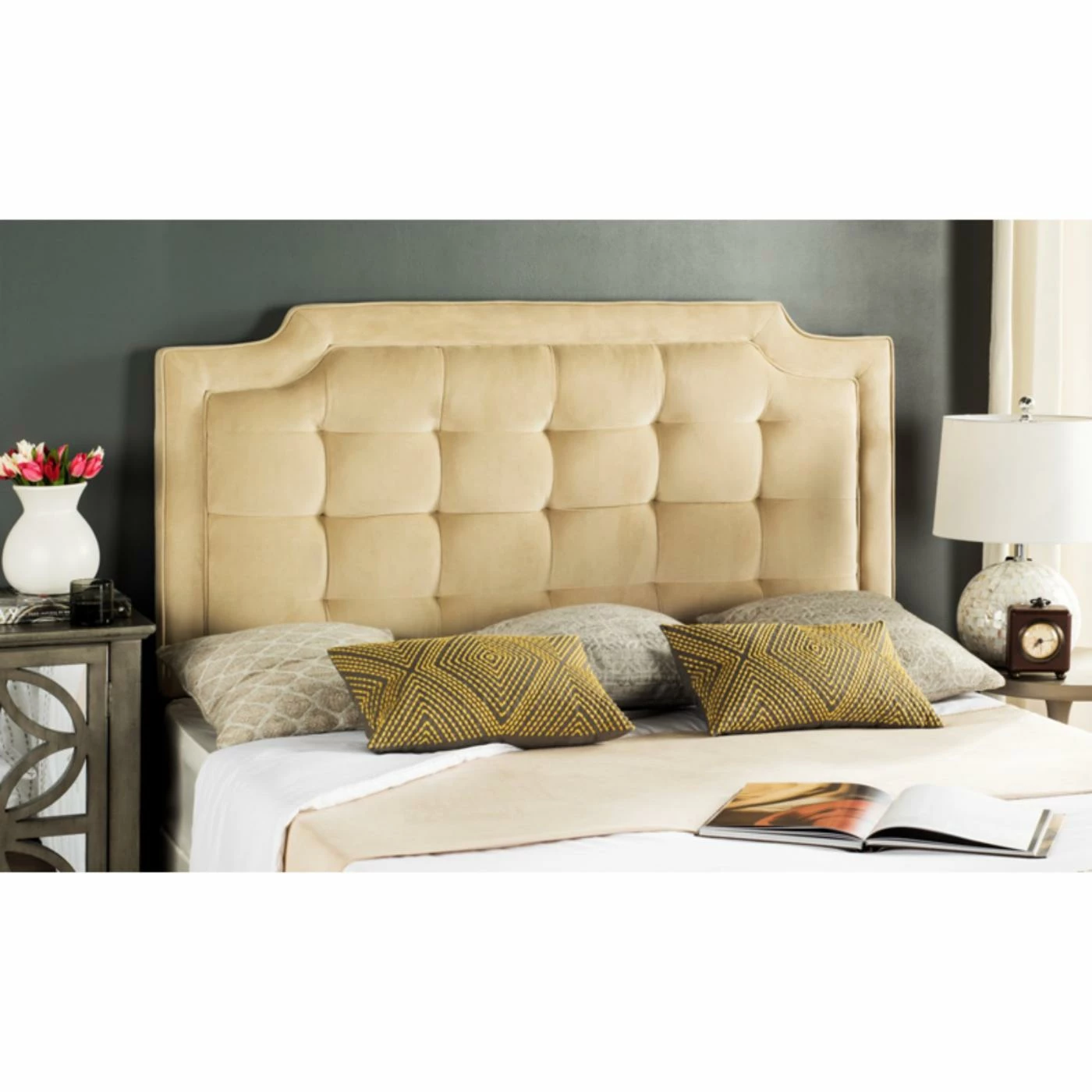 Wholesale π Upholstered Headboards HN Home Dayton Transitional Upholstered Headboard 𧨠9 Wholesale π Upholstered Headboards HN Home Dayton Transitional Upholstered Headboard 𧨠- Image 7