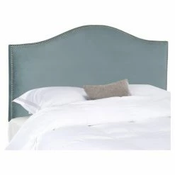 Budget 🤩 Upholstered Headboards Safavieh Connie Upholstered Arched Headboard ❤️ -Deals Headboards Store detail4SAV4723