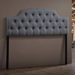 Outlet 🎁 Upholstered Headboards HN Home Lewisville Transitional Upholstered Headboard 🛒 -Deals Headboards Store detail4WSI2743