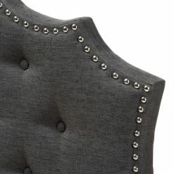 Top 10 👏 Upholstered Headboards Baxton Studio Aurora Modern And Contemporary Fabric Headboard ⭐ -Deals Headboards Store detail4WSI3656