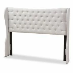 Cheapest π Upholstered Headboards Baxton Studio Cadence Modern And Contemporary Fabric Button Tufted Wingback Headboard β¨ 18 Cheapest π Upholstered Headboards Baxton Studio Cadence Modern And Contemporary Fabric Button Tufted Wingback Headboard β¨ -Deals Headboards Store detail4WSI3707