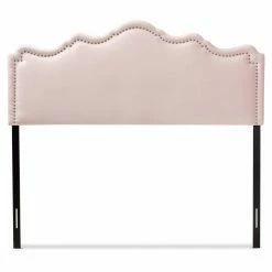 Coupon 🧨 Upholstered Headboards Baxton Studio Nadeen Velvet Upholstered Headboard 🎁 -Deals Headboards Store detail4WSI4581