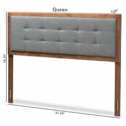 Wholesale 🛒 Wood Headboards HN Home Henry Mid-Century Modern Upholstered Wood Headboard 👏 -Deals Headboards Store detail4WSI4585