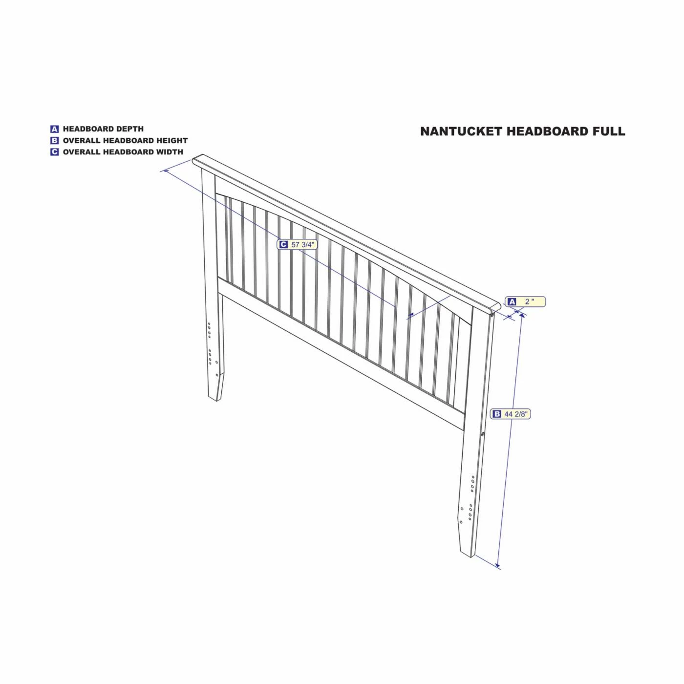 Promo π Wood Headboards AFI Furnishings Nantucket Headboard 𧨠9 Promo π Wood Headboards AFI Furnishings Nantucket Headboard 𧨠- Image 7