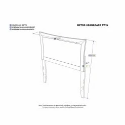 Best reviews of 🛒 Wood Headboards AFI Furnishings Metro Headboard ❤️ -Deals Headboards Store detail5ATF787