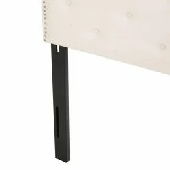 Best reviews of ✔️ Upholstered Headboards HN Home Wilmington Transitional Tufted Headboard With Nailhead Trim ⌛ -Deals Headboards Store detail5BSHD3196